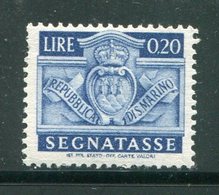 SAINT-MARIN- Taxe Y&T N°66- Neuf Sans Charnière ** - Segnatasse