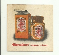 2930 " MAGNESIA BISMUTATA S. PELLEGRINO "  COUPON ORIGINALE - Autres & Non Classés