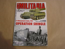 ARMES MILITARIA Magazine Hors Série N° 45 Guerre 40 45 Débarquement à Anzio Italie Opération Shingle Armée Ligne Gustav - Armes