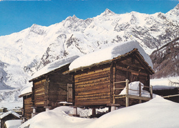 SUISSE,SCHWEIZ,SVIZZERA,SWITZERLAND,HELVETIA,SWISS,VALAIS,SAAS FEE,NEIGE - Saas-Fee