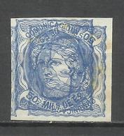 Q505A-SELLO PRUEBA ENSAYO MACULATURAS REGENCIA DUQUE DE LA TORRE 1870 Nº107 TEST TEST-SEAL   IMPERFORATED AND DOUBLE - Unused Stamps