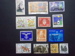 Lot 14 Timbres NORVEGE (11) - Collections