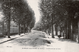 95. VAL D'OISE - SAINT-BRICE SOUS FORÊT. Boulevard De La Gare. - Saint-Brice-sous-Forêt