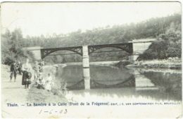 Thuin. La Sambre à Celle (Pont De La Frégenne) - Thuin