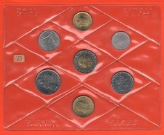 Italia 5 10 20 50 100 200 500 Lire 1982 Serie Monete Emissione Privata FDC - Mint Sets & Proof Sets