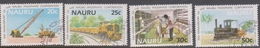 Nauru SG 322-325 1985 15th Anniversary Of Posphate Corporation, Used - Nauru