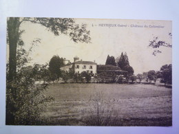 GP 2019 - 532  HEYRIEUX  (Isère)  :  Château Du  COLOMBIER   1927  XXX - Other & Unclassified