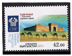 Kyrgyzstan.2011 CIS - 20 Years (Caravan Of Camel). 1v: 42.00 - Kirgisistan