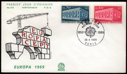 France 1969 / Europa CEPT / FDC - 1969