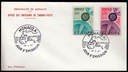 Monaco 1967 / Europa CEPT / FDC - 1967