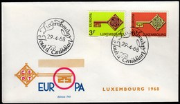 Luxembourg 1968 / Europa CEPT / FDC / Key - 1968