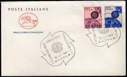 Italy Rome 1967 / Europa CEPT / FDC - 1967
