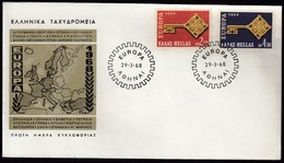 Greece 1968 / Europa CEPT / FDC / Key - 1968