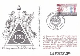 France Cartes Postales Repiquages (avant 1995) An 1 - AK Mit Aufdruck (vor 1995)