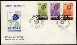 Cyprus 1967 / Europa CEPT / FDC - 1967