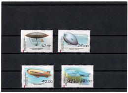 Kyrgyzstan.2011 Dirigibles. 4v: 12, 28, 45, 48  Michel # 685-88 - Kirgisistan