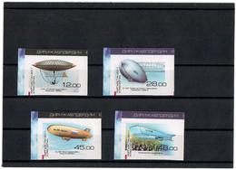 Kyrgyzstan.2011 Dirigibles. Imperf 4v: 12, 28, 45, 48   685-88 B - Kirghizistan