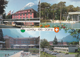 SUISSE,HELVETIA,SWISS,SCHWEIZ,VAUD,LAVEY LES BAINS,LAVEY MORCLES,BAINS THERMAUX,AIGLE,HOTEL - Morcles