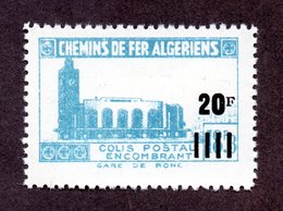 Algérie Colis Postaux  N°179b N** LUXE  Cote 20 Euros !!!RARE - Postpaketten