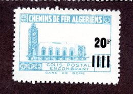 Algérie Colis Postaux  N°179a Sans Batiment Ni Surcharge N** LUXE  Cote 22 Euros !!!RARE - Pacchi Postali