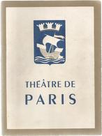 Programme , Théâtre De Paris , E. Popesco , THE ET SYMPATHIE, 50 Pages , 6 Scans , Frais Fr 3.15 E - Programs