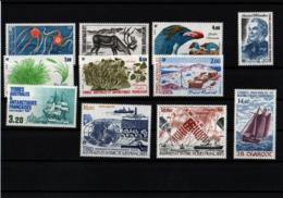 TAAF Année Complète 1987 Postes Et PA Timbres Neufs ** - Full Years