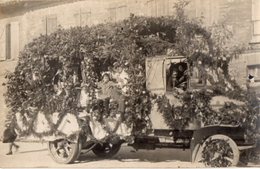 CPA 2516 - Transport - Carte Photo - Fête - Automobile - Bus - Autocars ..... - Busse & Reisebusse