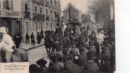 CPA, Rennes, Souvenir De La Mi-Carême Du 5 Mars 1910, Animée - Rennes
