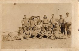 CPA 2517 - MILITARIA - Carte Photo Militaire - Troupe Coloniale - Manoeuvres à TELERGMA ( Algérie ) - Maniobras