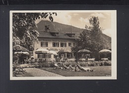 Dt. Reich AK Bayrischzell Hotel-Cafe Deutsches Haus 1936 - Miesbach