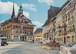 SUISSE,SWITZERLAND,SVIZZERA,HELVETIA,SWISS,SCHWEIZ ,STEIN AM RHEIN,FONTAINE - Stein Am Rhein