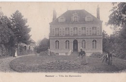 Carte 1910 SAMER / VILLA DES MARRONNIERS (jardinier) - Samer