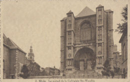 Belgique - Mons - Eglise Collégiale Sainte-Waudru - Portail - Mons