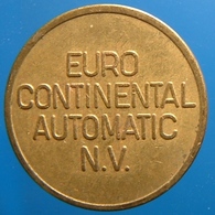 KB138-1 - EURO CONTINENTAL - Rotterdam - B 20.0mm - Koffie Machine Penning - Coffee Machine Token - Professionali/Di Società