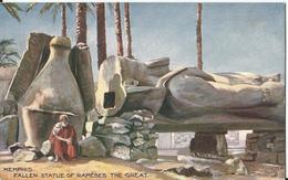 CPA - Raphael Tuck - Série Oilette - Memphis Statue Of Ramses The Great N° 9021 - Tuck, Raphael