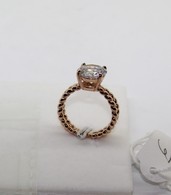 A60028 - Anello Da Donna  925 Argento Sterling Color Oro - Ring