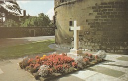 Postcard Nurse Cavell's Grave Norwich Cathedral Norfolk My Ref  B12845 - Norwich
