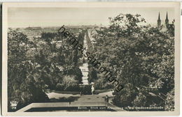 Berlin-Kreuzberg - Blick Vom Kreuzberg In Die Großbeerenstrasse - Verlag Otto Junga Berlin Foto-Ansichtskarte 30er Jahre - Kreuzberg