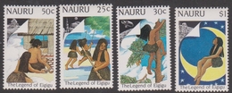 Nauru SG 379-382 1989 20th Anniversary Moonlanding, Mint Never Hinged - Nauru