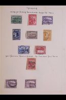 BRITISH COMMONWEALTH - MINT COLLECTION COUNTRIES "T "TO "Z" - Old-time Collection Housed In An Album, Includes Tanganyik - Altri & Non Classificati