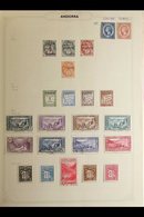 WORLD COLLECTION 19th Century To 1970's Mint & Used Mostly All Different Stamps On Pages In Two Binders, Includes Ionian - Autres & Non Classés