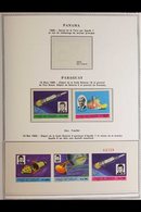SPACE - APOLLO 7 TO 10 1968-1970 WORLD SUPERB NEVER HINGED MINT COLLECTION In A Special Printed Album, All Different, In - Non Classés