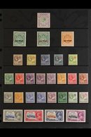 1913-36 MINT KGV COLLECTION Presented On A Stock Page That Includes 1913 5s, 1916-18 War Stamp Opt'd Set, 1921-29 MCA Wm - Andere & Zonder Classificatie