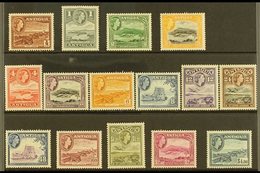 1953-62 Complete Definitive Set, SG 120a/34, Never Hinged Mint (15 Stamps) For More Images, Please Visit Http://www.sand - Other & Unclassified