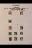 QUEENSLAND 1860 TO 1878 CHALONS COLLECTION, CAT £15,000+. A Mint & Chiefly Used Olde Tyme Collection Of Stamps Still On  - Other & Unclassified