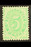 POSTAGE DUES 1902-04 5d Emerald-green Perf 11½,12, SG D17, Fine Mint, Very Fresh. For More Images, Please Visit Http://w - Autres & Non Classés