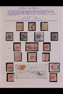 LOMBARDY AND VENETIA 1850-1864 ATTRACTIVE USED COLLECTION With Many Shades, Types, Varieties, Postmark Interest, Stamps  - Other & Unclassified