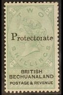 1888 2s Green & Black "Protectorate" Overprinted, SG 47, Very Fine Mint For More Images, Please Visit Http://www.sandafa - Other & Unclassified