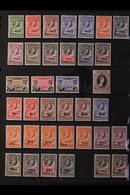 1953-66 VERY FINE MINT COLLECTION Presented On A Pair Of Stock Pages & Includes 1955-58 Complete Definitive Set Incl Bot - Other & Unclassified