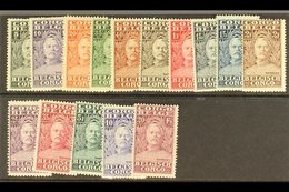 BELGIAN CONGO 1928 Stanley Set, COB 135/149, Fine Never Hinged Mint. (15 Stamps) For More Images, Please Visit Http://ww - Other & Unclassified